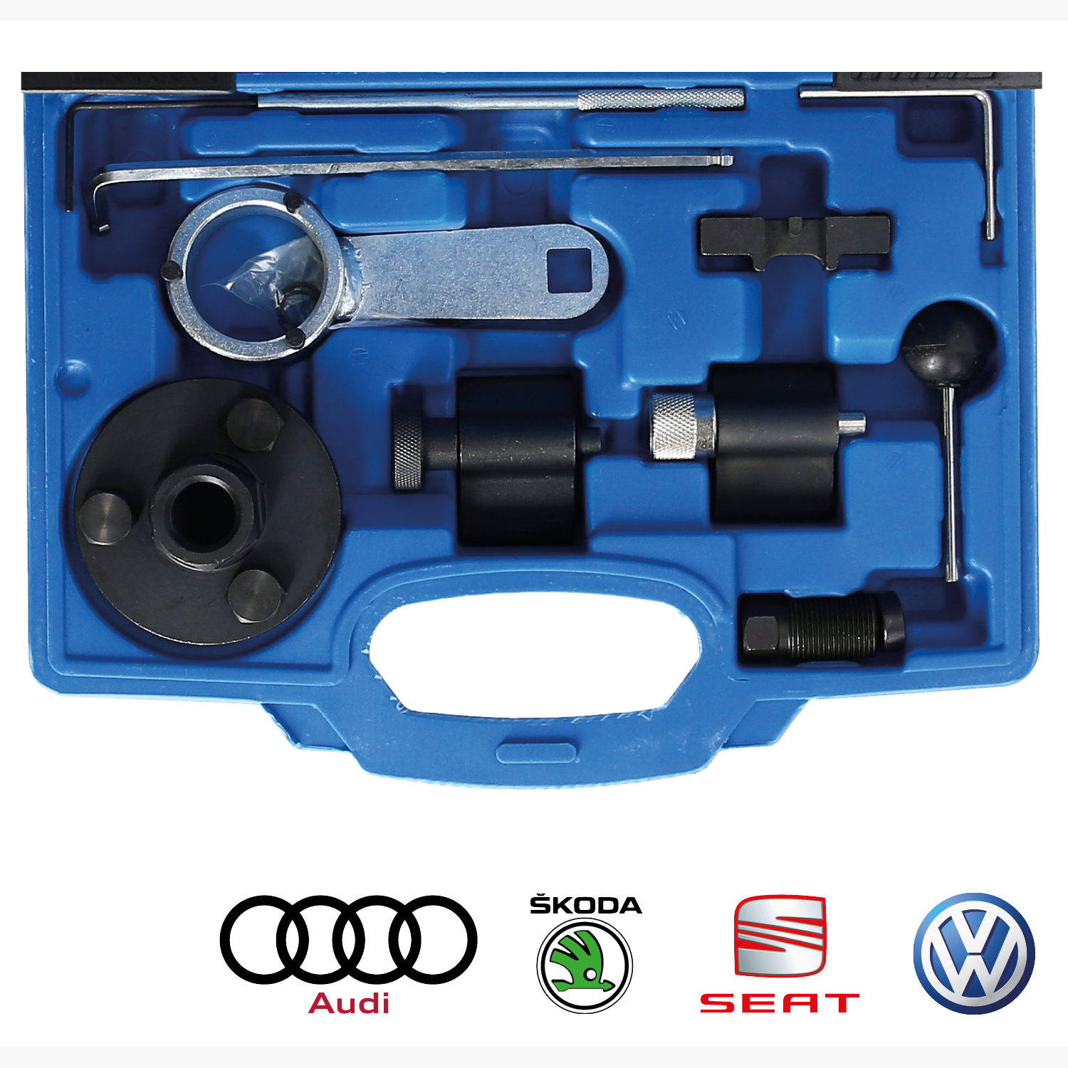 Zahnriemen Wechsel Werkzeug Motor Einstellwerkzeug VW VAG Audi 1.6 2.0 TDI  CR